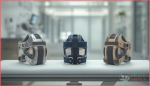 types of dog knee braces (hinged, double, custom)