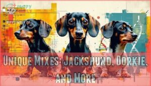 unique mixes: jackshund, dorkie, and more