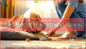 using positive reinforcement training