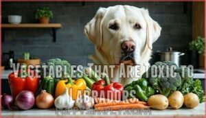 vegetables that are toxic to labradors