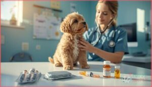 veterinary care and vaccinations