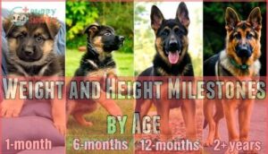 weight and height milestones by age
