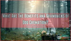 what are the benefits and drawbacks of dog cremation