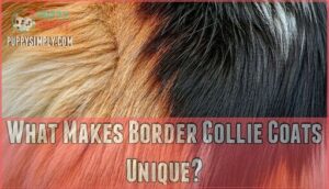 what makes border collie coats unique