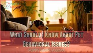 what should i know about pet behavioral issues