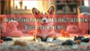 when do corgi puppies stop biting