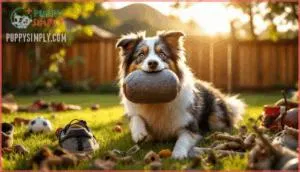 why do australian shepherds chew so much