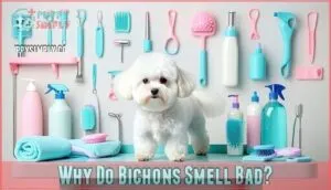why do bichons smell bad
