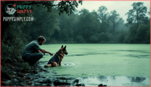 why should i not let my german shepherd swim