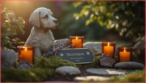 adding candles, statues, or memorial markers adding candles, statues, or memorial markers