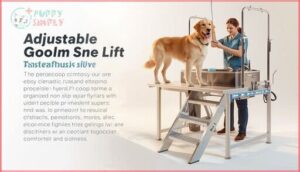 adjustable platforms and stairs