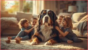 bernese mountain dog: calm and affectionate bernese mountain dog: calm and affectionate