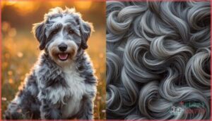 blue merle aussiedoodle genetics