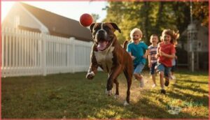boxer: playful and energetic boxer: playful and energetic