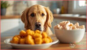 can dogs eat chicken nuggets safely