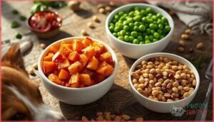 carb alternatives (sweet potatoes, peas, legumes) carb alternatives (sweet potatoes, peas, legumes)