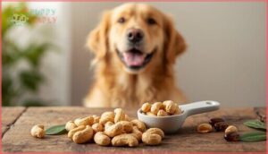 cashews (plain, limited amounts) cashews (plain, limited amounts)