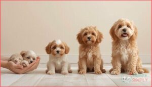 cavapoo growth stages