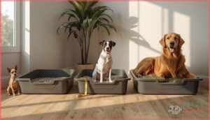 choosing the right dog litter box