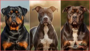 comparison to rottweiler and pitbull parents comparison to rottweiler and pitbull parents
