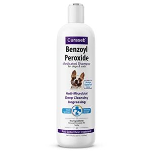 Curaseb Benzoyl Peroxide Dog Shampoo B01LYOYA0M