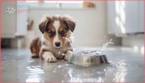 dangers of overhydration in puppies