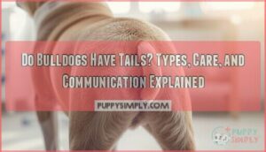 do bulldogs have tails do bulldogs have tails