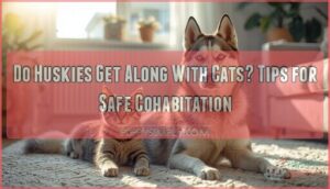 do huskies get along with cats do huskies get along with cats