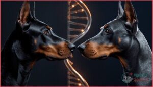 doberman color genetics