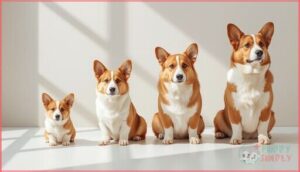 expected weight ranges at key stages