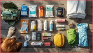 first aid kit and cleaning supplies first aid kit and cleaning supplies