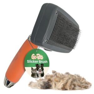 GoPets Self Cleaning Slicker Brush for B00OIP3QEU
