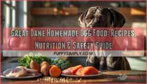 great dane homemade dog food