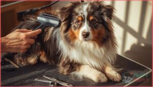 grooming and coat maintenance