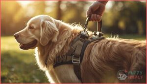 harnesses with handles and lift-assist