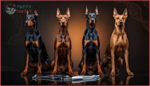 health and behavior by doberman color