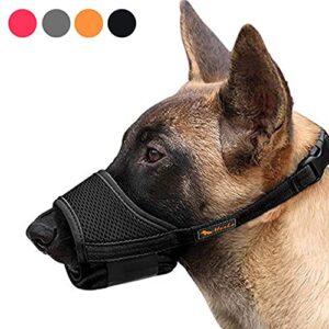 HEELE Dog Muzzle,Soft Nylon Muzzle B07RJ2KX9M