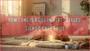 how long is a dog in heat