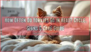 how often do yorkies go in heat