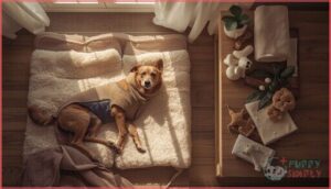 how to care for a dog in heat