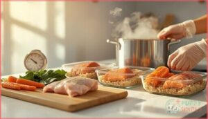 how to prepare homemade dog food safely