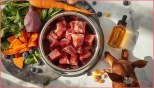 including fruits, vegetables, and supplements