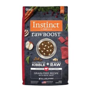 Instinct Raw Boost, Natural Dry B06XDNZ9BY