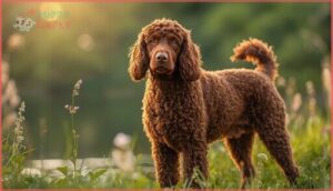 irish water spaniel irish water spaniel