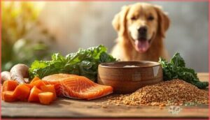 key ingredients in natural dog food