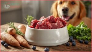 lamb, venison, and novel meats