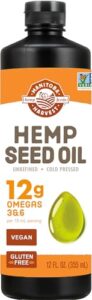 Manitoba Harvest Hemp Seed Oil, B00016XDVG