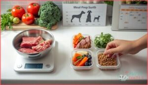 meal planning and portion guidelines
