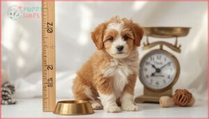 mini cavapoo size