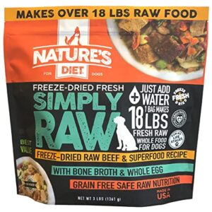 Nature's Diet Simply Raw Freeze Dried B08HJSMPWC
